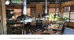 Desktop Screenshot of cafekoreaindy.com